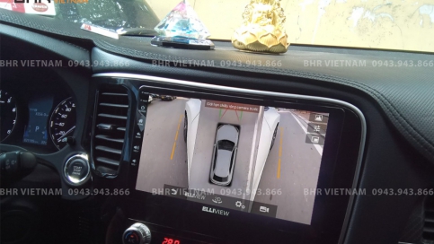 Màn hình DVD Android liền camera 360 xe Mitsubishi Outlander 2020 - nay | Elliview S4 Luxury 